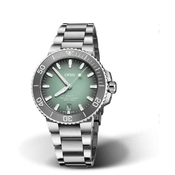 Oris Aquis Date 01 733 7732 4137 07 8 21 05PEB Grogan Jewelers